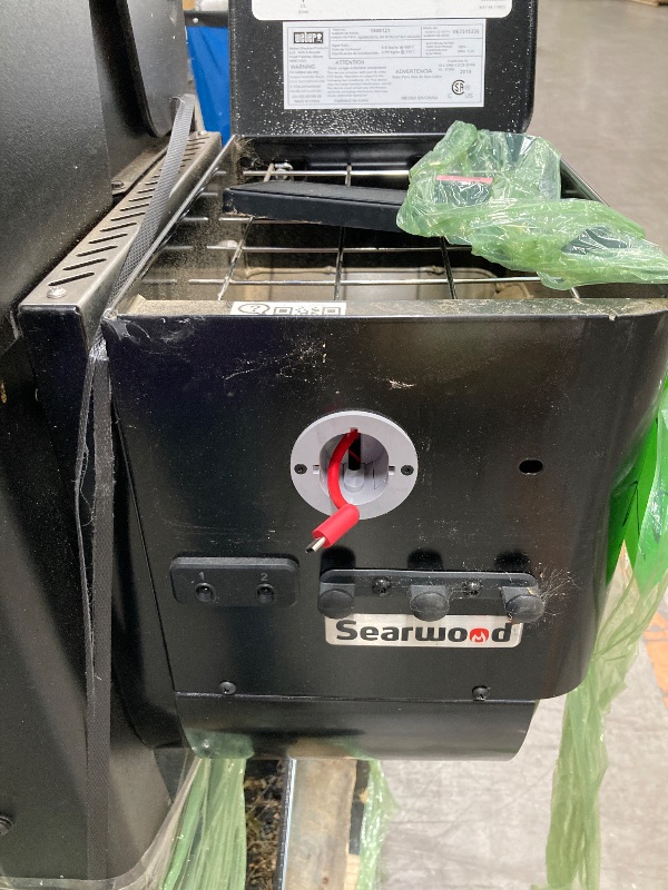 Photo 1 of ***USED NEEDS TO BE CLEAN****Weber Searwood XL 600 Wood Pellet Smoker Grill with Wi-Fi and Bluetooth Connectivity, 36 Inches, Black