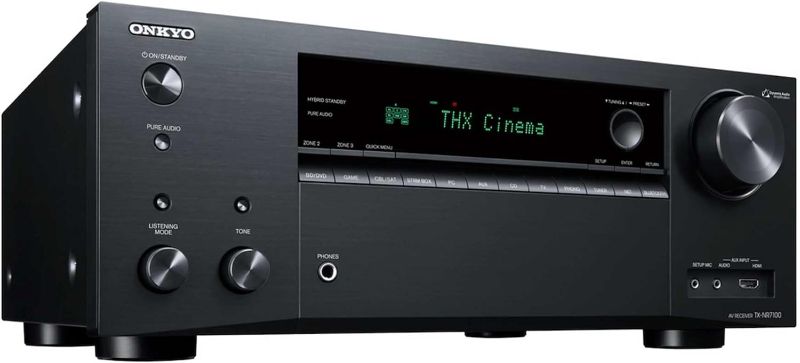 Photo 1 of Denon AVR-A10H 13.4-Ch 8K Home Theater Receiver (150W x 13), Wireless Streaming via Built-in HEOS, WiFi, & Bluetooth, Supports Dolby Vision, DTS:X, IMAX Enhanced, AURO-3D & Sony 360 Reality Audio