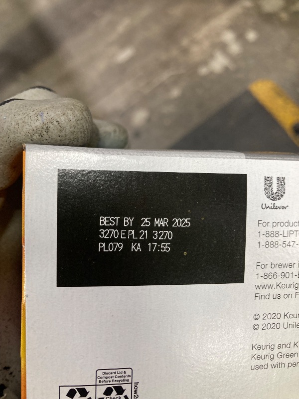 Photo 1 of Lipton Iced Tea K-Cup® Pods Southern Sweet Black Tea Caffeinated Tea Bags 10 Count