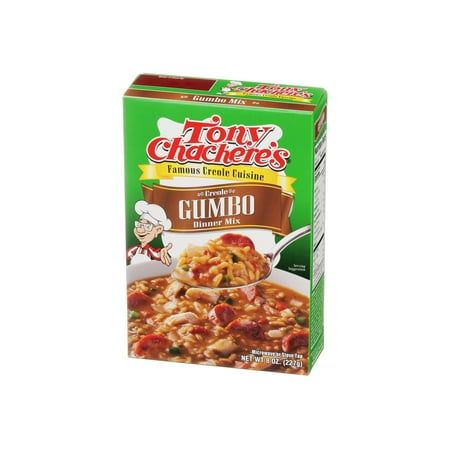 Photo 1 of (12 Case)Tony Chachere S Creole Gumbo Dinner Mix 8 Oz.