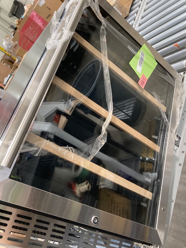 Photo 1 of Avallon ABR242SGRH 24 Inch Wide 140 Can Energy Efficient Beverage Center with LED Lighting, Double Pane Glass, Touch Control Panel and Right Swing Door