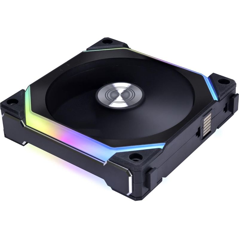 Photo 1 of (FAIR) Lian-Li UNI FAN SL V2 ARGB PWM Case Fan - Black, 120mm
