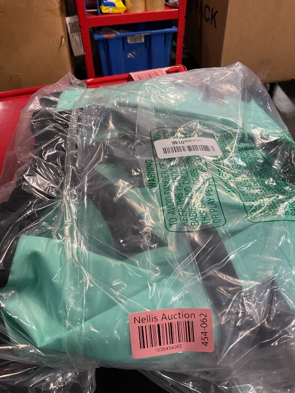 Photo 1 of MIER Large Waterproof Duffel Bag Rolltop Dry Backpack Duffle Bags for Kayaking, Rafting, Boating, Swimming, Camping, Travel, Gym, Beach, 60L, Green