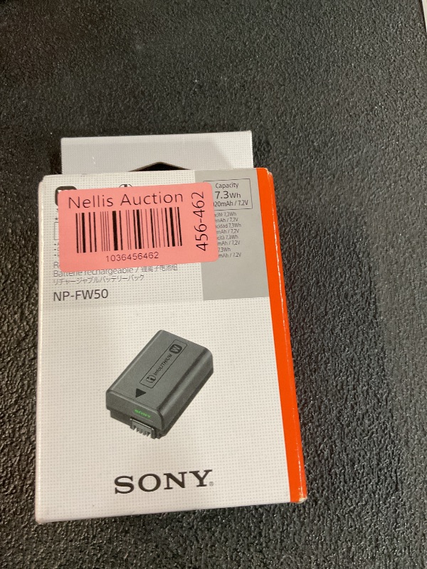 Photo 1 of (FAIR) Sony NP-FW50 Lithium-Ion 1020mAh Rechargeable Battery