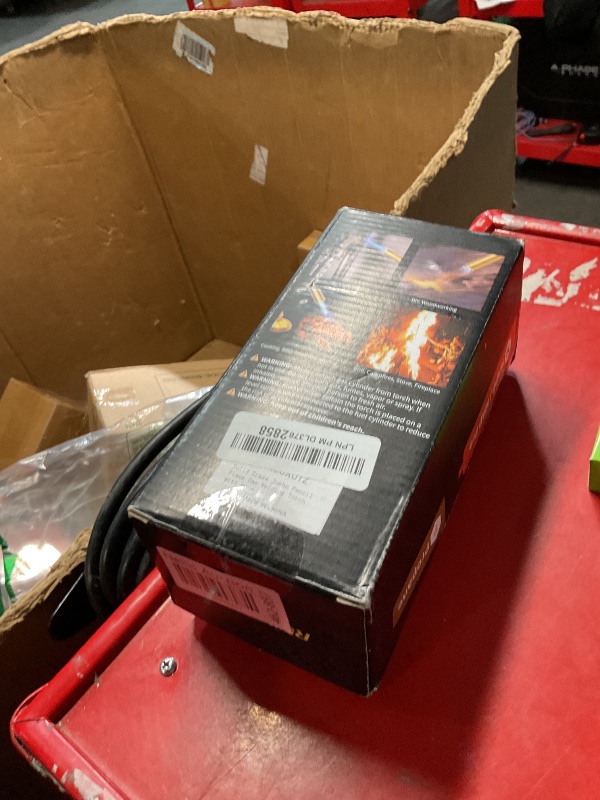 Photo 1 of Propane Torch Head, Mapp Map Gas Torch Kit, Solid Brass Soldering Torch with 5Ft Hose, Fuel by MAPP MAP Pro Propane, Pencil Flame Blow Torch for Soldering, Brazing, Welding