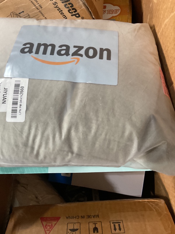 Photo 1 of ***(STOCK PHOTO FOR REFERENCE ONLY/ COLOR GREEN)***
JIYUAN 100% Washed Cotton Duvet Cover Set Comfy Simple Style Soft Breathable Textured Durable Linen Feel Bedding Dark Orange Pumpkin Color for All Seasons King, Solid Burnt Orange GREEN