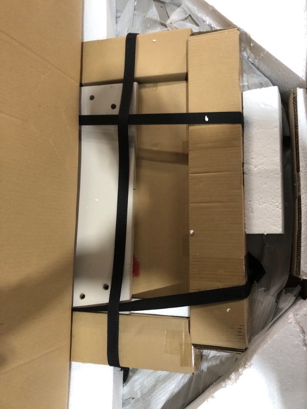 Photo 1 of COLAMY 45 Inch Round Wood Dining Table for 4, Kitchen & Dining Table for Chairs with Wooden Trestle Pedestal Base,4-6 Person Dining Table for Kitchen, Dining Room, Restaurant(Grey)