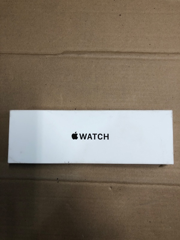 Photo 1 of ***FACTORY SEALED***
Apple Watch SE (2nd Gen) [GPS 40mm] Smartwatch with Starlight Aluminum Case with Lake Green Sport Loop One Size. Fitness and Sleep Trackers, Crash Detection, Heart Rate Monitor, Carbon Neutral