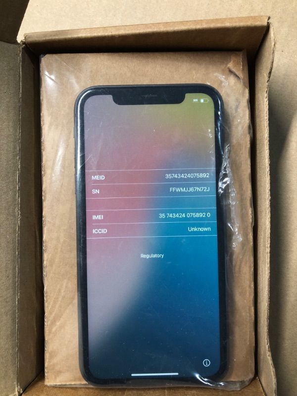 Photo 1 of * US TracFone/StraightTalk Carrier Locked*
Apple iPhone 11, 64GB, Black - Unlocked (Renewed)