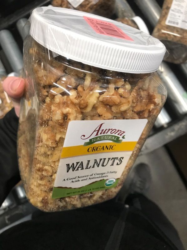 Photo 1 of ***(EXP: 2/28/25)NONREFUNDABLE*** Aurora Products Organic Walnuts, 30 OZ