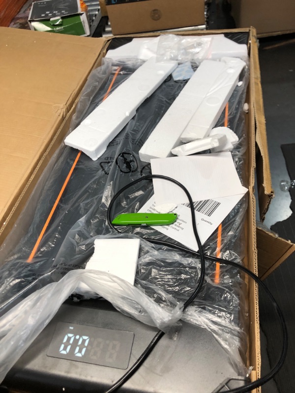 Photo 1 of **PARTS ONLY NON REFUNDABLE**MISSING REMOTE**NON FUNCTIONAL**
YRUN Walking Pad Under Desk Treadmill for Home and Office, Portable Small Treadmill 2.5HP Super Quiet Brushless Motorized Walking Jogging Running Machine with Remote Control