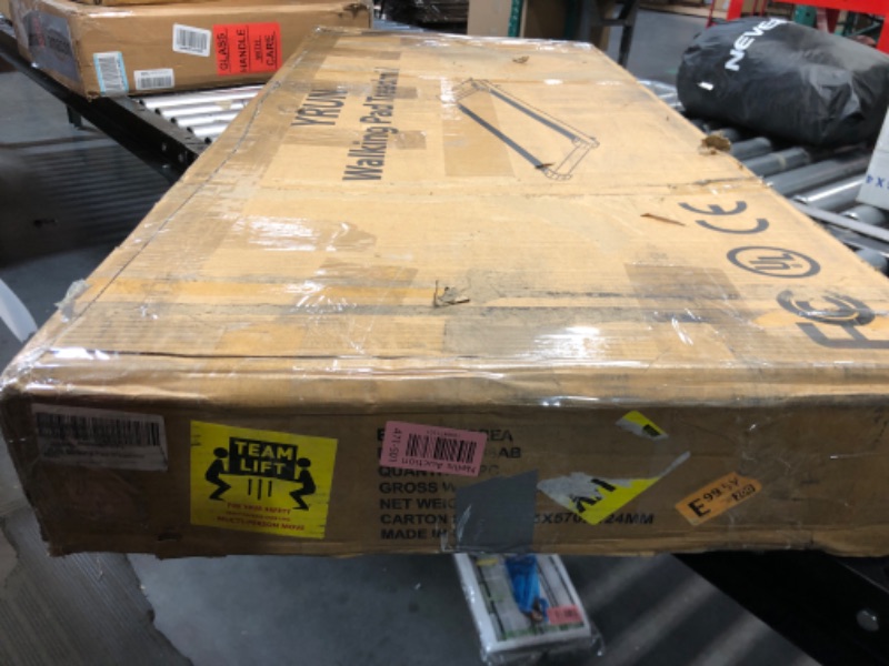 Photo 1 of **PARTS ONLY NON REFUNDABLE**MISSING REMOTE**NON FUNCTIONAL**
YRUN Walking Pad Under Desk Treadmill for Home and Office, Portable Small Treadmill 2.5HP Super Quiet Brushless Motorized Walking Jogging Running Machine with Remote Control