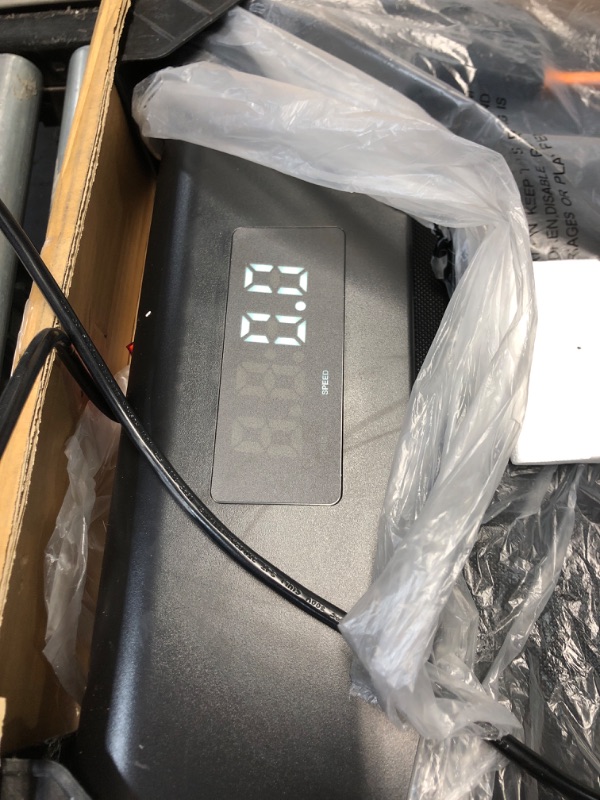 Photo 1 of **PARTS ONLY NON REFUNDABLE**MISSING REMOTE**NON FUNCTIONAL**
YRUN Walking Pad Under Desk Treadmill for Home and Office, Portable Small Treadmill 2.5HP Super Quiet Brushless Motorized Walking Jogging Running Machine with Remote Control