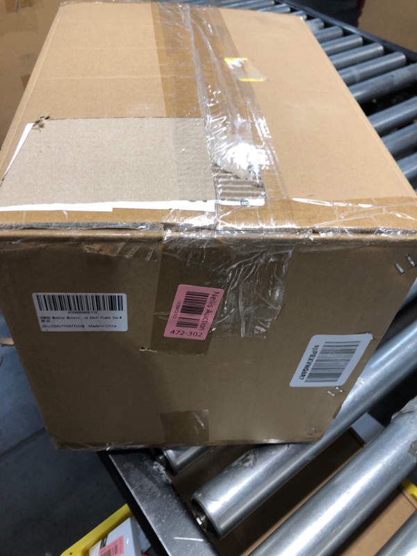 Photo 1 of OUMURS Pink Modular Motorcycle Helmets Full Face Flip up Street Bike Motorcycle Helmet for Unisex Adult Flower Sea - M