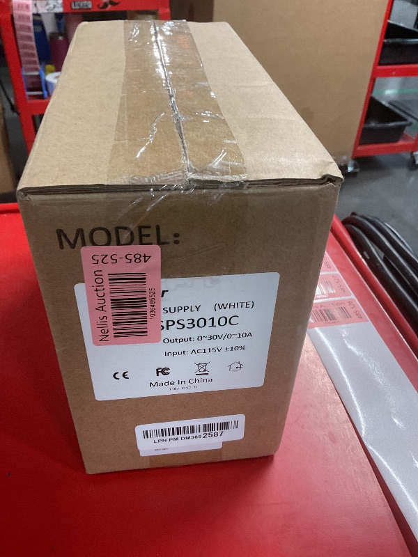 Photo 1 of DC Power Supply Variable, 30V 10A Adjustable Switching Regulated DC Bench Power Supply with Intelligent Charging Mode, 18W USB Interface, Precision Encoder Knob (White)