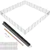 Photo 1 of **PARTS ONLY NON REFUNDABLE**PARTIAL SET**ONLY 1 PIECE**
Pool Fence 4 x 108 ft. Pool Fences for Inground Pools Removable Child Safety Pool Fencing Easy DIY Swimming Pool Fence