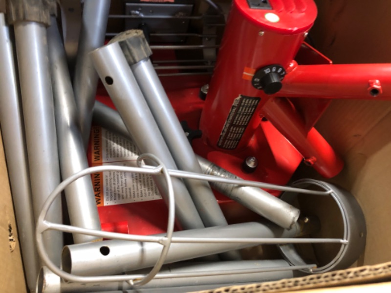 Photo 1 of Heater Sports Softball Pitching Machine with 9 Ball Automatic Feeder