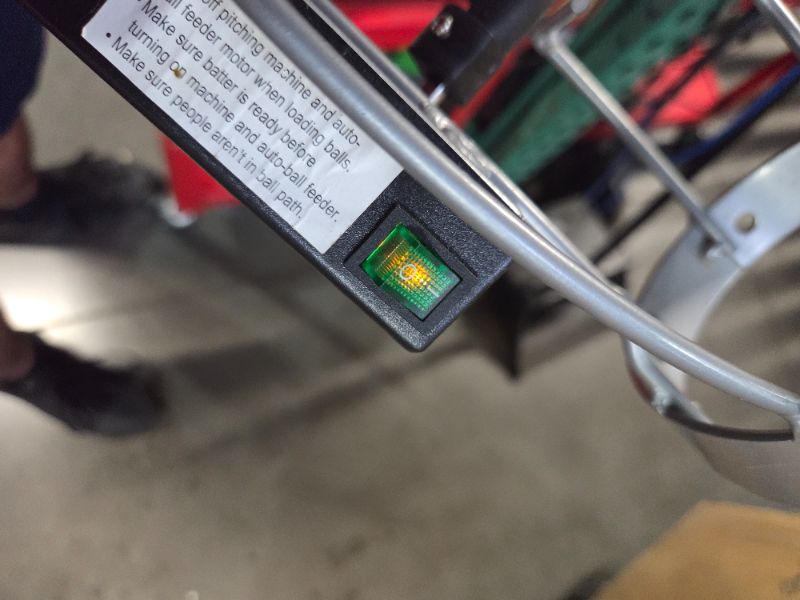 Photo 1 of Heater Sports Softball Pitching Machine with 9 Ball Automatic Feeder