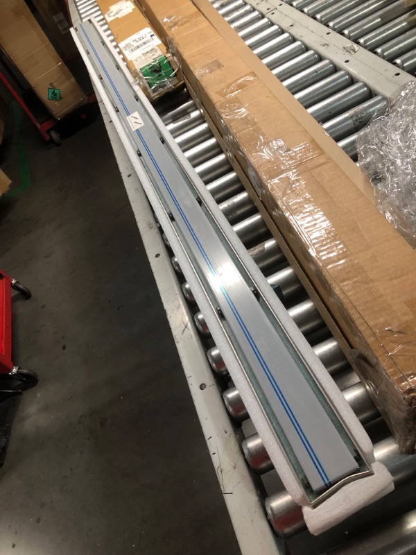 Photo 1 of ***DAMAGED - BENT - SEE PICTURES***
Neodrain 72-Inch Linear Shower Drain with 2-in-1 Flat & Tile Insert Cover,Brushed 304 Stainless Steel Rectangle Shower Floor Drain,Floor Shower Drain with Hair Strainer