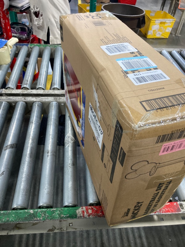 Photo 1 of Delta Children Disney Mickey Mouse Plastic Basketball Set - Includes Basketball Hoop, 1 Basketball and Ball Pump, Red/Black