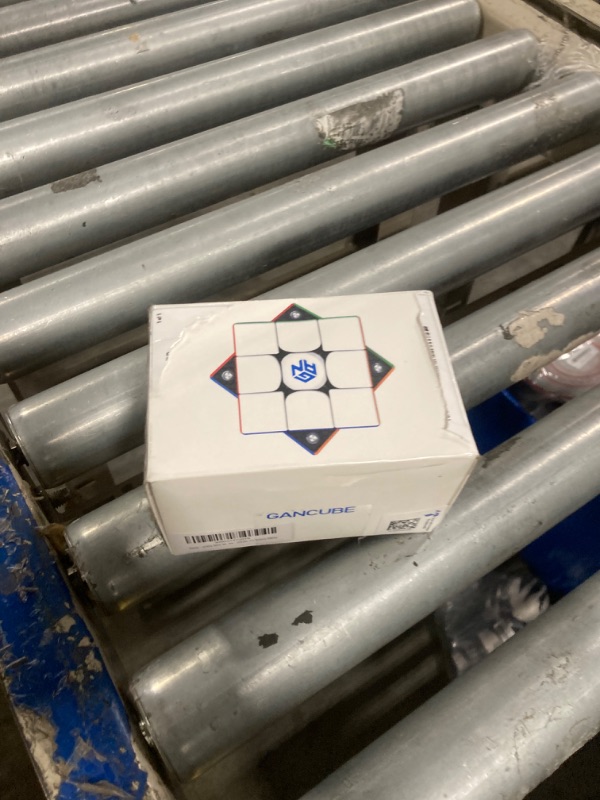 Photo 1 of GAN 356 M, Speed Cube 3x3 Magnetic Speedcube Stickerless 356M Fidget Toys for Kids Adults, No Extra GES