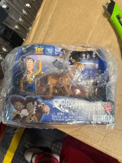 Photo 2 of ***MISSING JESSIE***Mattel Disney Pixar Storytellers Toy Story 3-Pack of Woody, Jessie & Bullseye, 4-inch Authentic Posable Figures, Key Character Collectibles