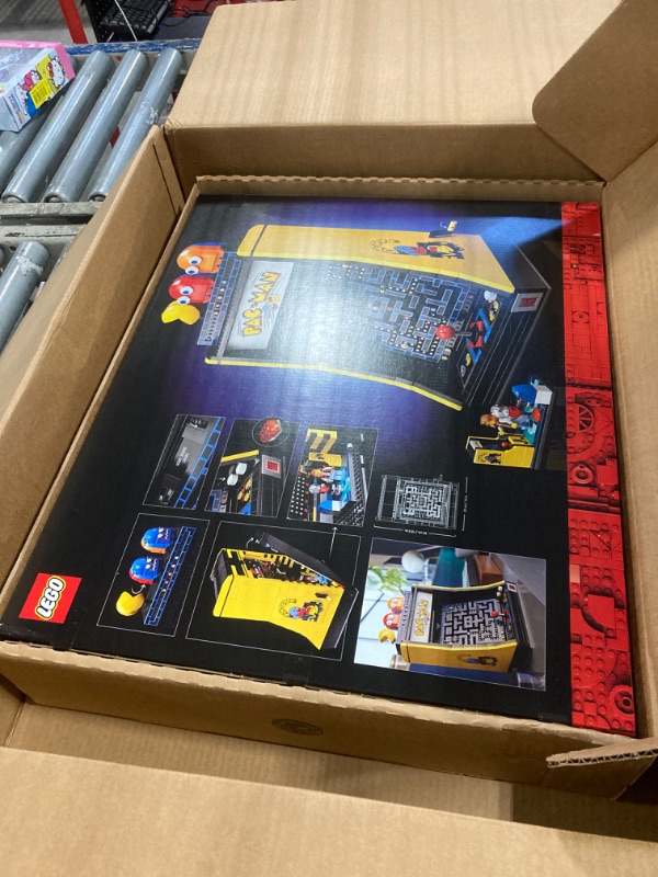 Photo 1 of LEGO Icons PAC-Man Arcade Building Kit, Build a Replica Model of a Classic Video Game, Nostalgic Gift for Fans of Retro Video Games and Retro Décor, Includes PAC-Man, Blinky and Clyde, 10323