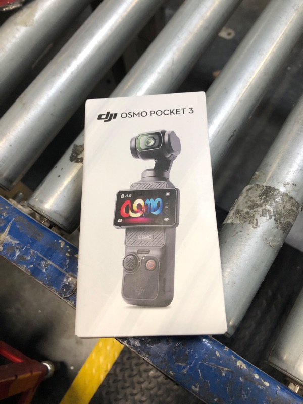 Photo 2 of ***camera missing***
DJI Osmo Pocket 3, Vlogging Camera with 1'' CMOS & 4K/120fps Video, 3-Axis Stabilization, Fast Focusing, Face/Object Tracking, 2" Rotatable Touchscreen, Digital Camera for Photography, YouTube