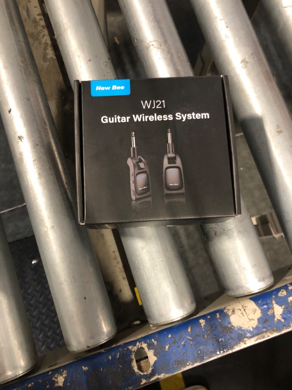 Photo 1 of Wireless Guitar System 2.4 GHz with 6 Channels Rechargeable Audio Wireless Guitar Transmitter Receiver for Guitar Bass Electric Instruments