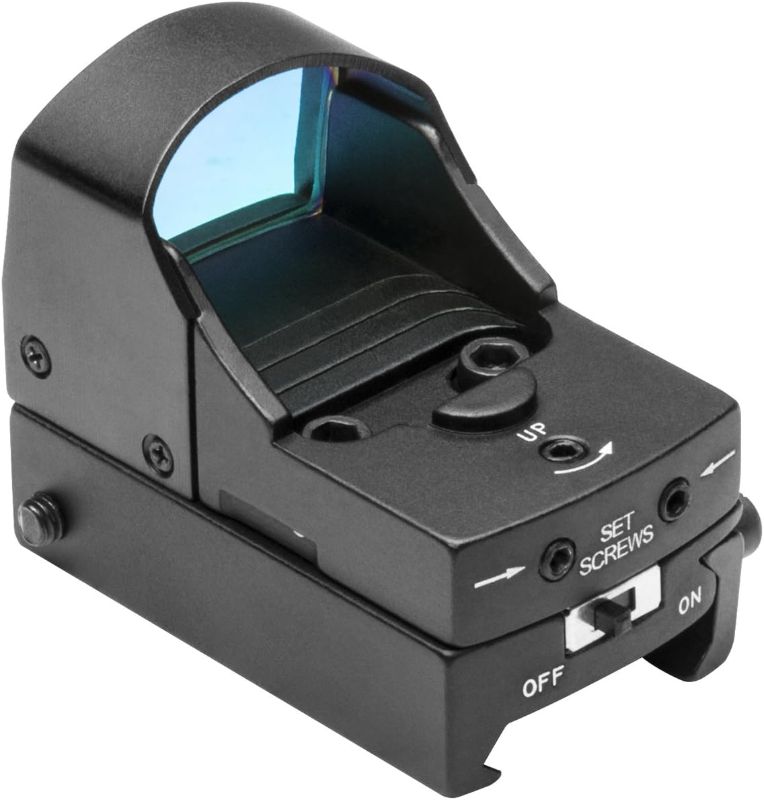 Photo 1 of NcStar Compact Tactical Red Dot Reflex Sight/Weaver/Base/Black (DDAB)