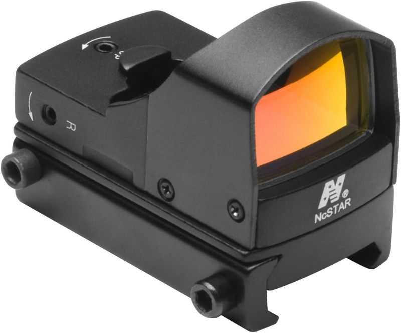 Photo 1 of NcStar Compact Tactical Red Dot Reflex Sight/Weaver/Base/Black (DDAB)