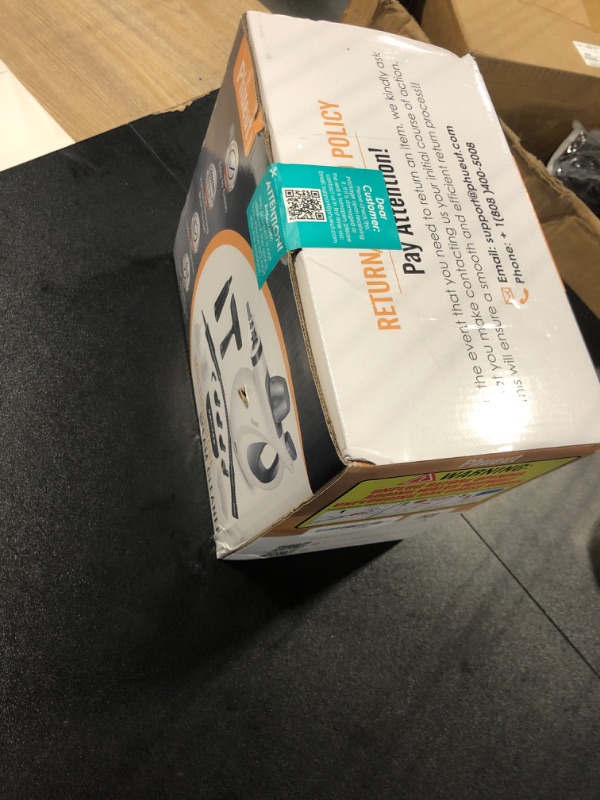 Photo 1 of Phueut Pressurized Handheld Multi-Surface Natural Steam Cleaner with 12 pcs Accessories, Multi-Purpose Steamer for Home Use, Steamer for Cleaning Floor, Upholstery, Grout and Car