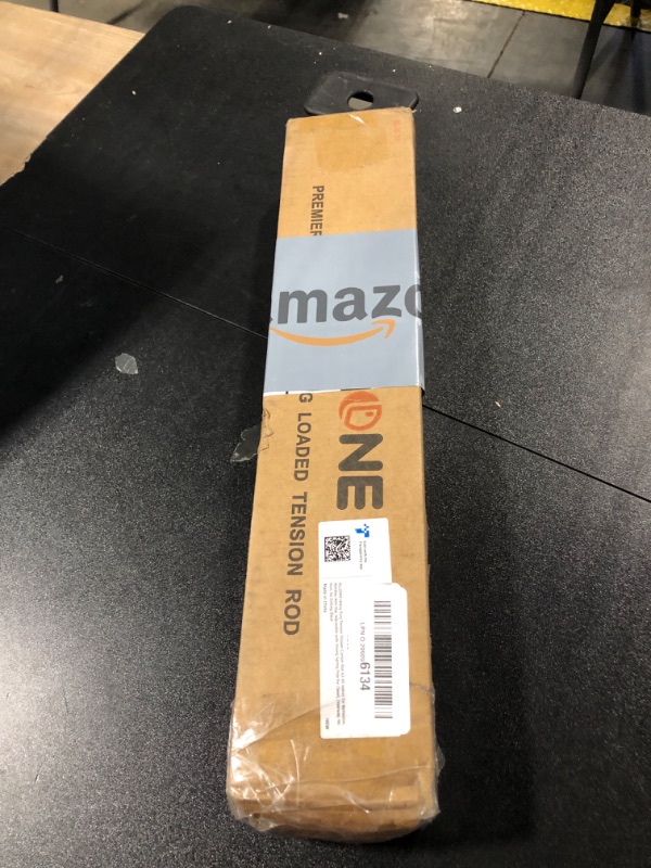 Photo 2 of *MISSING PIECES* ALLZONE Heavy Duty Tension Shower Curtain Rod 42-83 Inches for Bathroom, Window, Non-Slip, Adjustable with Strong Spring Pole for Closet, Doorway, No Rust, No Drilling, Black