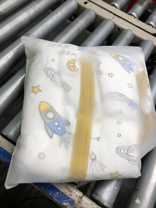 Photo 1 of C&GEDIVA 2.5 Tog Unisex Toddler Sleep Sack, Soft Cotton Sleeping Bag for 6-48 Months, Hypoallergenic & Breathable, Adorable Prints(2T, Yellow Spaceship)