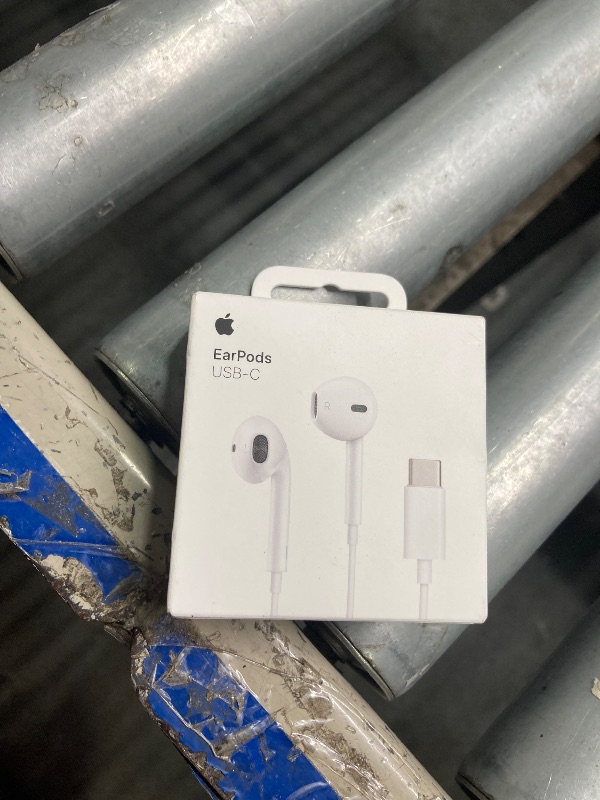 Photo 2 of Apple EarPods Headphones with USB-C Plug, Wired Ear Buds with Built-in Remote to Control Music, Phone Calls, and Volume