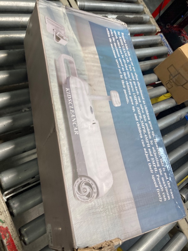 Photo 1 of KIDSCLEANCAR Portable Go Kart, 12v Ride On Race Car, Variable Speed for Ages 3-8Years,Every Child Can Choose Their Own Speed.