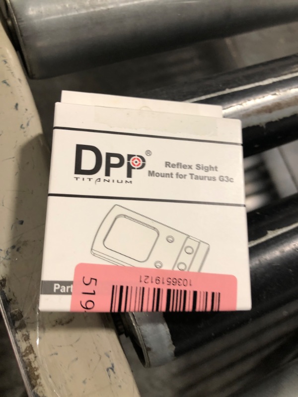 Photo 1 of DPP Titanium Sight Mount for Taurus G3c/GX4 Vortex Venom & Viper, Burris Fastfire, Ade