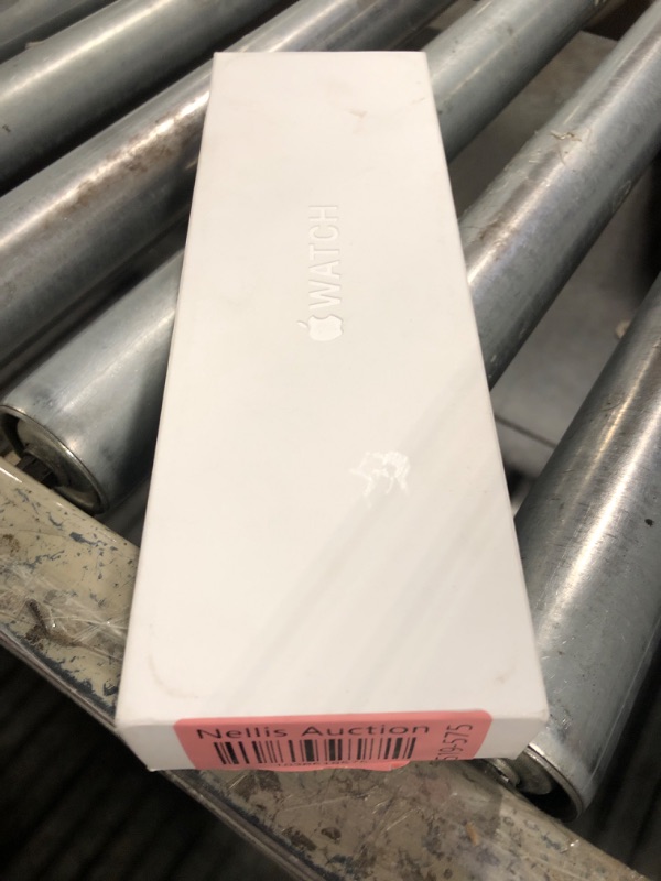 Photo 1 of ***MISSING BRACELET*** Apple Watch Series 10 [GPS 46mm case] Smartwatch with Jet Black Aluminium Case with Black Sport Band - M/L. Fitness Tracker, ECG App, Always-On Retina Display, Water Resistant