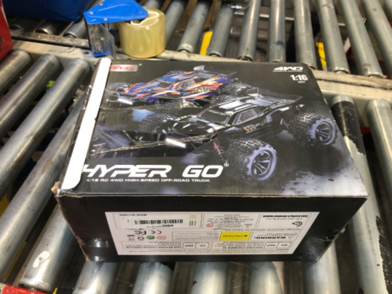 Photo 1 of HYPER GO H16BM 1/16 RTR Brushless Fast RC Cars for Adults, Max 42mph Electric Off-Road RC Truck, High Speed RC Car 4X4 Remote Control Car with 2 Lipo Batteries for Adult, Compatible 3S Lipo