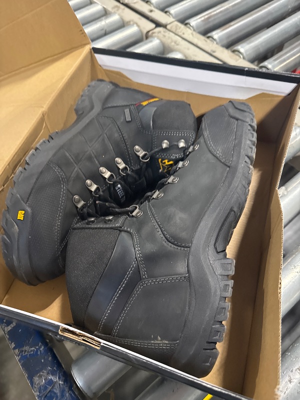 Photo 1 of Cat Footwear Men's Threshold Waterproof Steel Toe Work Boot, Black, 13