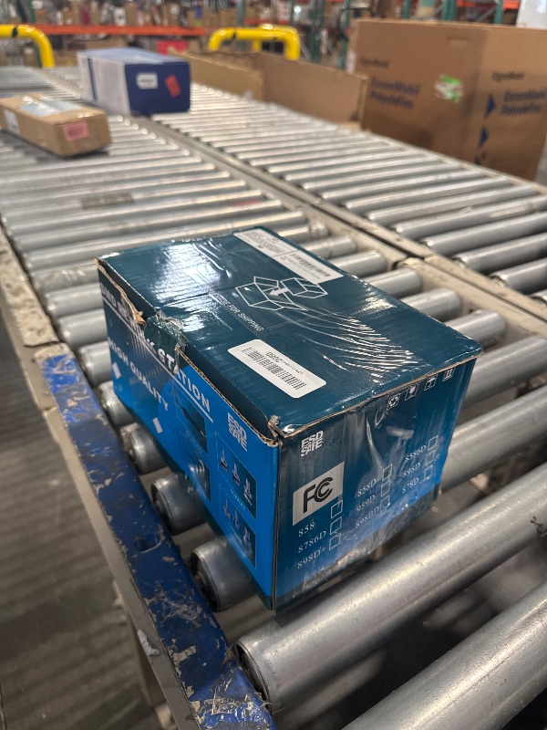 Photo 1 of WEP 858D Hot Air Rework Soldering Station with Temperature Control, Adjustable Air Volume, Digital Display for SMD Soldering with 3 Extra Hot Air Nozzles