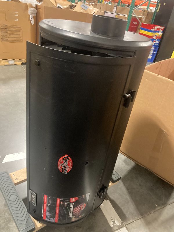 Photo 1 of ***missing parts/damaged*** Char-Griller Grand Champ Charcoal Grill and Offset Smoker in Black                