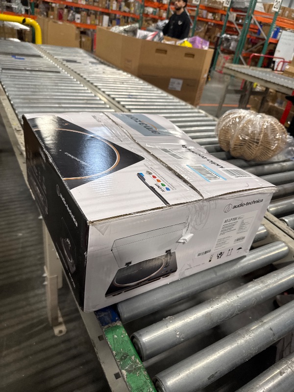 Photo 1 of Audio-Technica AT-LP70X Fully Automatic Belt-Drive Turntable - Black/Bronze