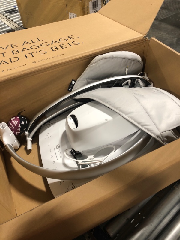 Photo 1 of 4moms MamaRoo Multi-Motion Baby Swing, Bluetooth Enabled with 5 Unique Motions, Grey