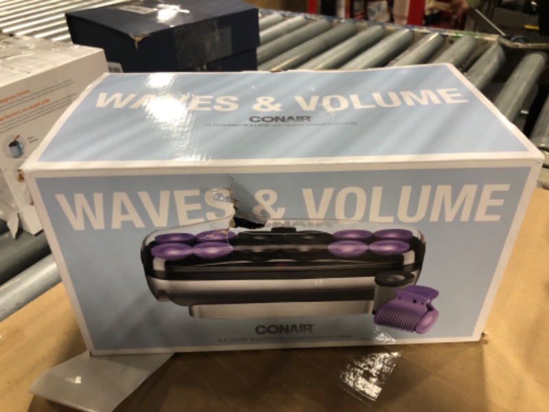 Photo 1 of Conair Hot Rollers Hair Curlers for Long, Medium and All Hair | Heated Rollers with Hair Roller Clips Included | 1 1/2-inch and 1 3/4 inch Rollers | Amazon Exclusive,