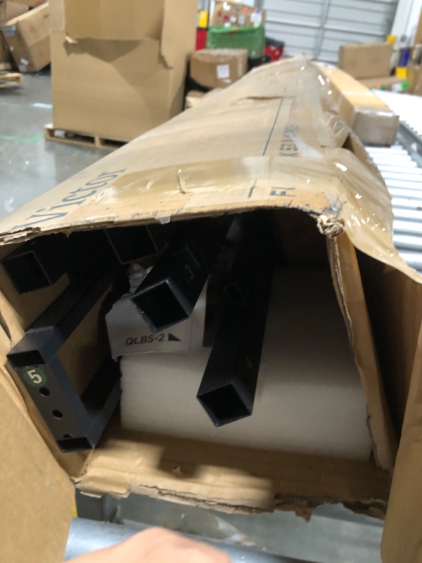 Photo 1 of ZINUS Quick Lock Metal Smart Box Spring, 4 Inch Mattress Foundation, Strong Metal Structure, Easy Assembly, Full, White