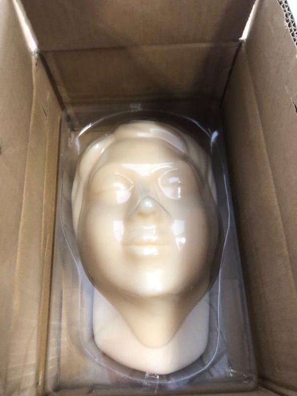 Photo 1 of Injection Training Mannequin Face Model Head Model for Micro-Plastic Teaching, Practice Training to Medical Student, Doctor, Esthetician