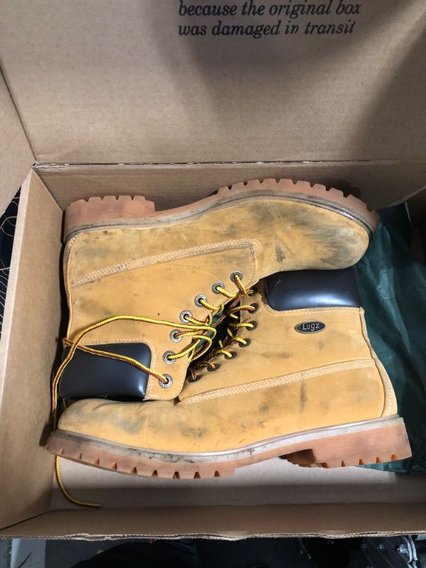 Photo 2 of ***USED*** ***DIRTY*** Lugz Men's Convoy Wr Winter Boot, Golden Wheat/Bark/Tan/Gum, 10.5 D US