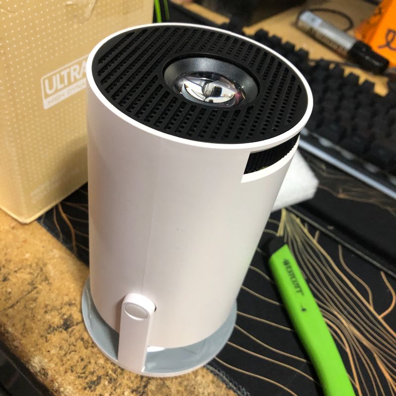 Photo 1 of Smart 4K Projector WiFi Bluetooth - Salange HY300PRO Mini Projector Android 11.0, Short Throw Projector 1080P HD, 270° Adjustable, Auto Keystone Correction, Outdoor Movie Projector Portable [2024 New]