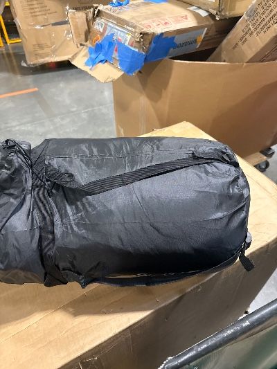 Photo 3 of ***PILLOWS MISSING***MEREZA Double Sleeping Bag for Adults Mens with Pillow, XL Queen Size Two Person Sleeping Bag for All Season Camping Hiking Backpacking for Cold Weather & Warm Black